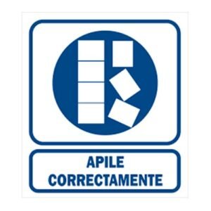 Cartel - Apile correctamente