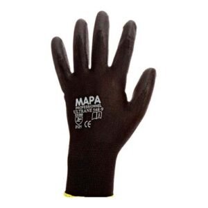 Guantes Mapa Ultrane 548 tejido baño negro