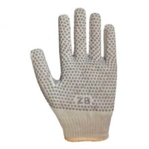 Guantes tejidos algodón GLM005-9 moteado