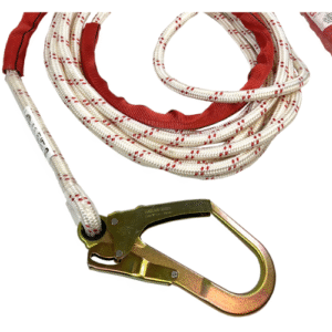 Tramo de cuerda 14mm c/ ojal y mosquetón por 50 metros Norma iram