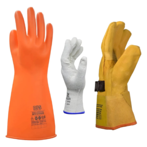 Combo Guantes para Trabajo Electrico